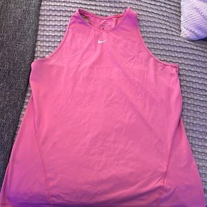 Nike high neck dri-fit racer back tank XL